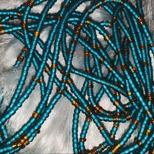 WAIST BEADS🚨TURQUOISE WATERS